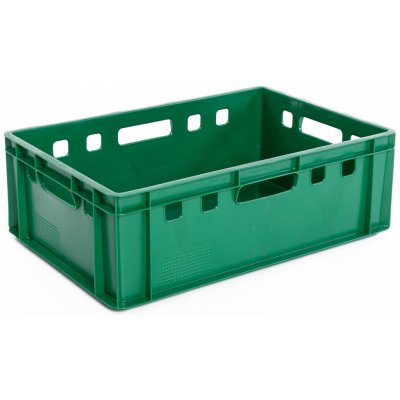 PK Group Plastová přepravka na maso E2 zelená – Zboží Dáma