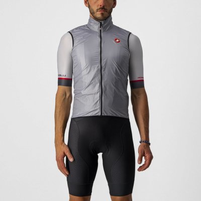 Castelli Aria Shell pánské silver grey – Zboží Mobilmania