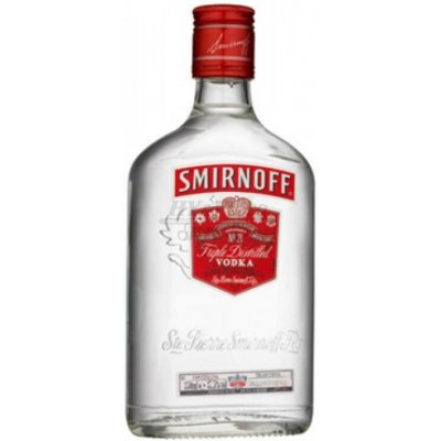 Smirnoff Red 37,5% 0,35 l (holá láhev) – Hledejceny.cz