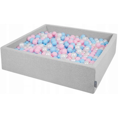 KiddyMoon 120-KW30D-034 suchý bazén 120x120x30 cm – Hledejceny.cz