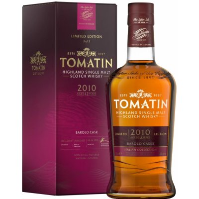 Tomatin 2010 12y Barolo Casks Italian Collection 46% 0,7 l (karton)