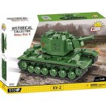 COBI 2731 World War II Ruský těžký tank Kliment Voroshilov KV-2 1:48 – Sleviste.cz