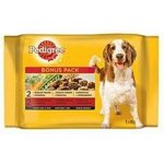 Pedigree Adult kuřecí & zelenina a hovězí & zelenina 4 x 100 g – Hledejceny.cz