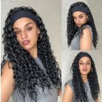 Kudrnatá paruka Sara s čelenkou černá – Hledejceny.cz