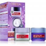 L´Oréal Paris Revitalift Filler HA denní pleťový krém Revitalift Filler HA 50 ml + noční pleťový krém Revitalift Filler HA 50 ml dárková sada – Zboží Dáma