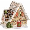 Vánoční dekorace Villeroy & Boch Christmas Toys Perníková chaloupka hrací 16 cm