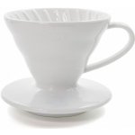 Hario Dripper V60-02 Ceramic White – Zboží Dáma