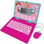 Lexibook česko-anglický vzdělávací notebook Tlapková patrola růžový – Sleviste.cz