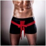 Passion 001 Short - Pánske boxerky Černá – Sleviste.cz