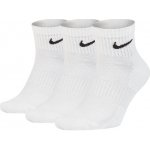 Nike ponožky Everyday Lightweight Ankle 100WhiteBlack 3 pack – Sleviste.cz