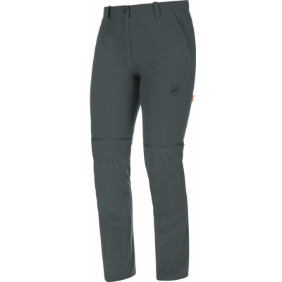 Mammut Runbold Zip Off Pants Women šedé – Zboží Mobilmania