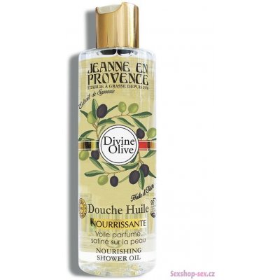 Jeanne en Provence Divine Olive sprchový olej pro ženy 250 ml