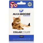 Max Biocide Antiparazitní obojek pro kočky 42 cm – Zboží Mobilmania