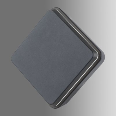 SCHRACK Niku LED, čtvercové, 12W 600lm 3000K IP54, antracit (LIHGWA13) – Hledejceny.cz