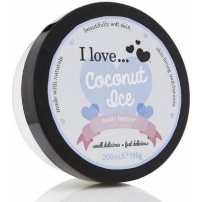 I Love Coconut Ice tělové máslo 200 ml – Zbozi.Blesk.cz
