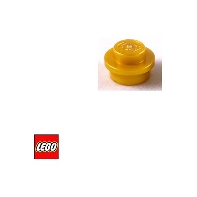 LEGO® 4073 Podložka kruhová 1x1 Zlatá – Zbozi.Blesk.cz