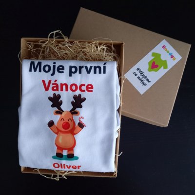 Boodyy Dupačky Moje první Vánoce se sobíkem Oliver – Zbozi.Blesk.cz
