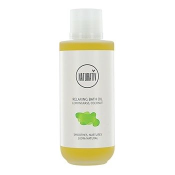 Naturativ Body Care Relaxing koupelový olej pro hydrataci a vypnutí pokožky Vegan Cosmetic 200 ml