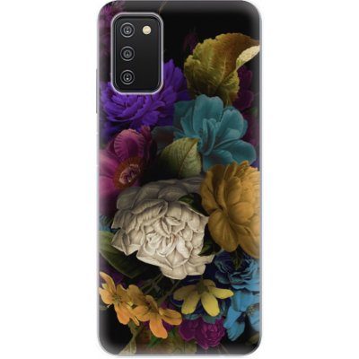 Pouzdro iSaprio - Dark Flowers - Samsung Galaxy A03s
