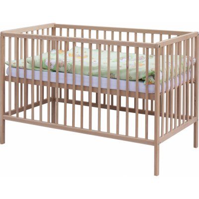 Scarlett postýlka s kompletní výbavou Mráček 120 x 60 cm přírodní - zelená – Zboží Mobilmania