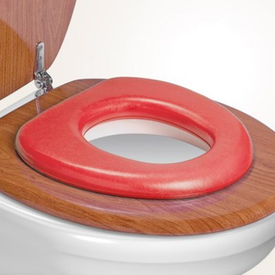 Reer WC sedátko Soft červené – Zboží Mobilmania