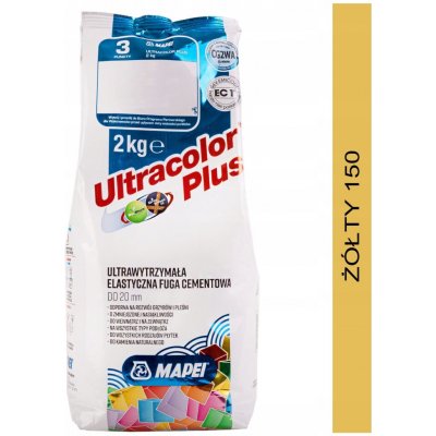 Mapei Ultracolor Plus 2 kg žlutá – Sleviste.cz