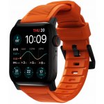 Nomad Rugged Strap Orange/Black Apple Watch 42/44/45/Ultra 49mm NM01217985 – Zboží Živě