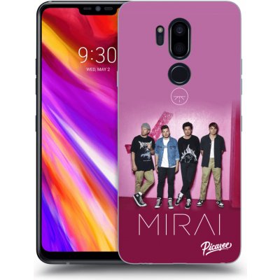 Pouzdro Picasee silikonové LG G7 ThinQ - Mirai - Pink čiré – Zboží Mobilmania