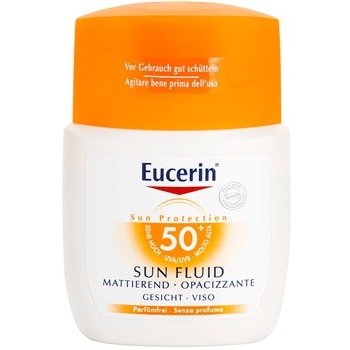 Eucerin Sun Mattyfiant Sun Fluid ochranný matující fluid na obličej SPF50+ 50 ml