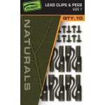 Fox Závěsky Edges Naturals Lead Clips & pegs Size 7 10 ks – Zbozi.Blesk.cz