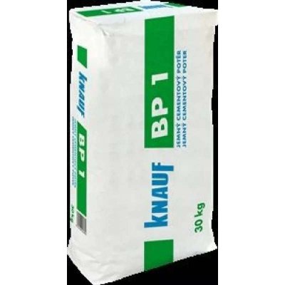 KNAUF BP1 cementový potěr 30 kg – Zboží Mobilmania