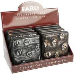Faro cigaretové pouzdro Skull