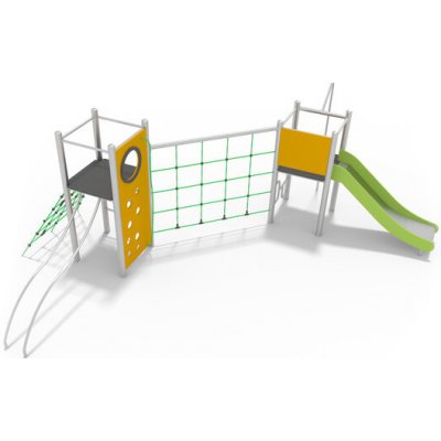 Playground System Dětské hřiště z nerezu se skluzavkou 11481 – Sleviste.cz