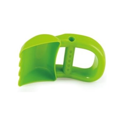 HAPE Hračka na písek Ruční bagr zelený – Sleviste.cz