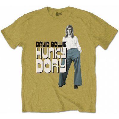 David Bowie tričko Hunky Dory 2 Mustard Yellow – Hledejceny.cz