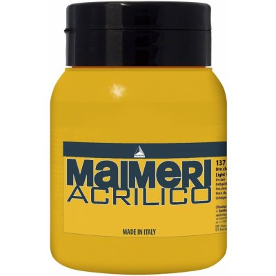 Maimeri Acrilico akrylová barva light gold 137 500 ml – Hledejceny.cz