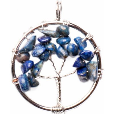 Nefertitis Lapis Lazuli přívěsek Strom života NF15981 – Zboží Mobilmania