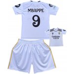 Numberoplus Premium dětský fotbalový dres Komplet Real Madrid 2025/26 Mbappé 9 – Zboží Mobilmania