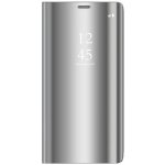 Pouzdro Cu-Be Clear View Samsung Galaxy A34 stříbrné – Zboží Živě