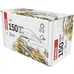 Emos D3AW05 LED vánoční nano řetěz zelený 15 m venkovní i vnitřní teplá bílá časovač – Hledejceny.cz