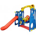 Ramiz Zahradní skluzavka 3v1 Swing Basketbal pro děti Modrá – Zbozi.Blesk.cz