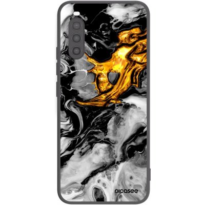 Pouzdro Picasee silikonové Sony Xperia 10 II - Black Gold 2 černé – Sleviste.cz