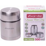 Kamille Termoska na jídlo odstíny šedé 500 ml – Zboží Dáma
