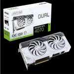 Asus Dual GeForce RTX 4070 OC White Edition 12GB GDDR6X 90YV0IZ4-M0NA00 – Hledejceny.cz