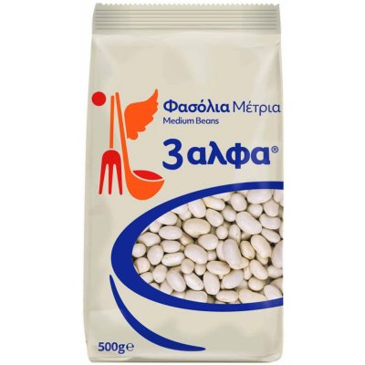 3alfa střední řecké fazole Metria 0,5 kg – Zboží Dáma