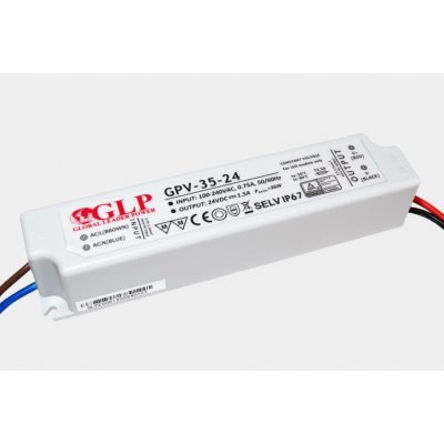 GPV, 35W LED zdroj GPV-35-12, 2,9A, 12V – Zbozi.Blesk.cz