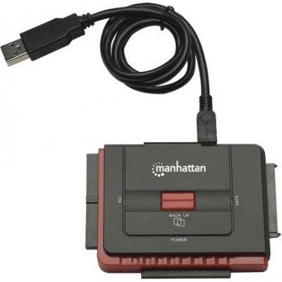 Manhattan 179195 USB 2.0, 0.76m, černý – Zboží Mobilmania
