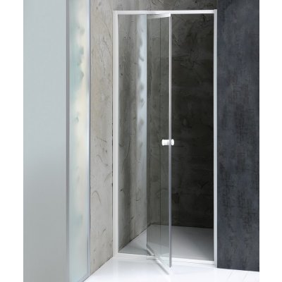 Aqualine Amico AMICO sprchové dveře výklopné 820-1000x1850mm, čiré sklo G80 – Hledejceny.cz