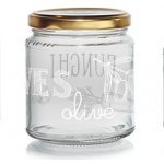 Cerve zavařovací sklenice s víčkem Easy white 300ml – Zboží Mobilmania