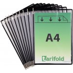 Office line Tarifold nástěnný držák10 kapes na výšku otevřené shora A4 – Zboží Dáma